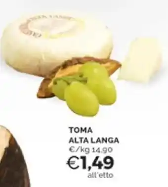 Mercatò TOMA ALTA LANGA offerta