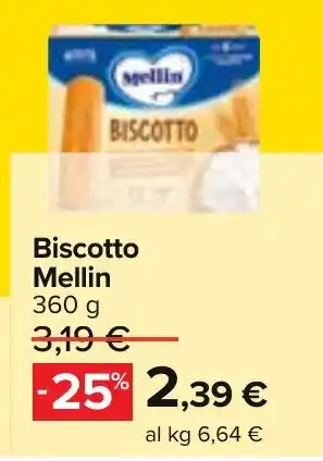 Biscotto Mellin 360 g