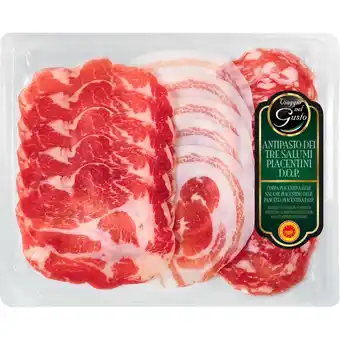 Qui Discount ANTIPASTO PIACENTINO DOP VIAGGIO NEL GUSTO 100 GR offerta