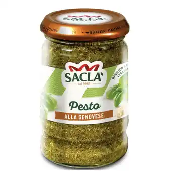 Qui Discount PESTO ALLA GENOVESE SACLA' VS 190 GR offerta