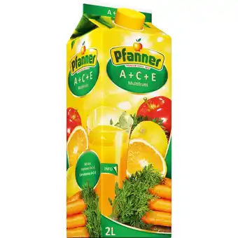 Qui Discount BEVANDE/NETTARI PFANNER BRIK GUSTI ASSORTITI 2 LITRI offerta