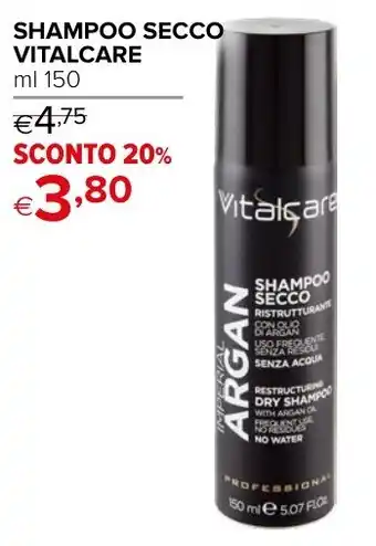 SHAMPOO SECCO VITALCARE ml 150