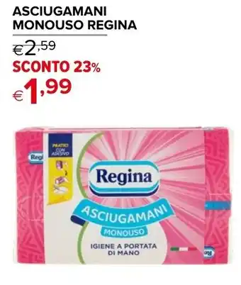 Iperal ASCIUGAMANI MONOUSO REGINA offerta