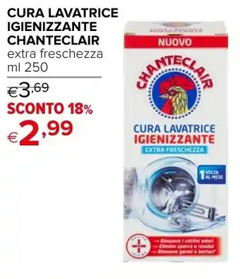 Iperal CURA LAVATRICE IGIENIZZANTE CHANTECLAIR extra freschezza ml 250 offerta