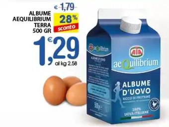 Qui Discount ALBUME AEQUILIBRIUM TERRA 500 GR offerta