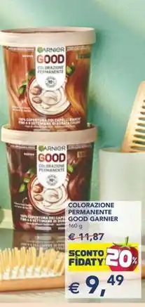 Esselunga COLORAZIONE PERMANENT GOOD GARNIER offerta