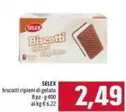 Emisfero SELEX biscotti ripieni di gelato offerta
