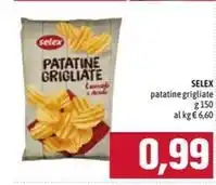 Emisfero SELEX patatine grigliate offerta