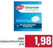 Emisfero SELEX Compresse Pulizia Protesi offerta