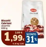 Sigma Biscotti Cabrioni assortiti offerta