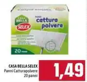 Emisfero CASA BELLA SELEX Panni Catturapolvere 20 panni offerta