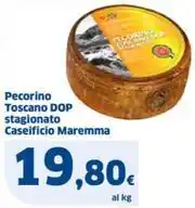 Sigma Pecorino Toscano DOP stagionato Caseificio Maremma offerta