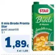 Sigma Il mio Brodo Pronto Star gusti assortiti 1 l offerta