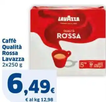 Sigma Caffè Qualità Rossa Lavazza 2x250 g offerta
