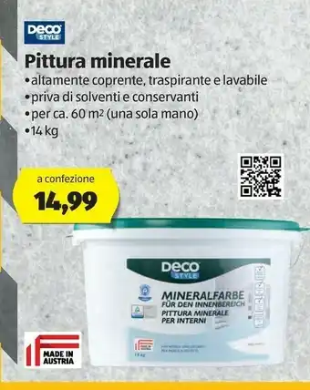 ALDI Deco Style Pittura Minerale offerta
