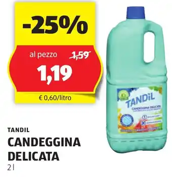 ALDI TANDIL CANDEGGINA DELICATA 2 l offerta