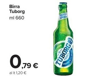 Carrefour Market Tuborg Birra 660 G(ml) offerta