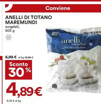 Coop Maremundi Anelli Di Totano Surgelati offerta