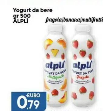 Colonial Sud Alplì Alpli Yogurt Da Bere Fragola 500g offerta