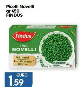 Colonial Sud Findus Piselli Novelli 450 G(ml) offerta