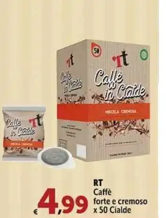 Carrefour Market RT Caffe forte e cremoso x 50 Cialde offerta