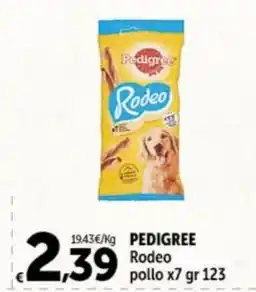 Carrefour Market PEDIGREE Rodeo pollo x7 gr 123 offerta