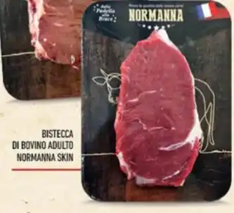 Conad City BISTECCA DI BOVINO ADULTO NORMANNA SKIN offerta