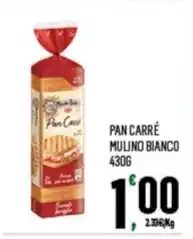 Despar PAN CARRÉ MULINO BIANCO 430g offerta