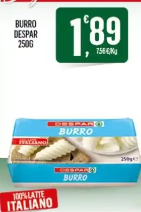 Despar BURRO DESPAR 250G offerta