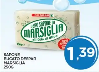 Despar SAPONE BUCATO DESPAR MARSIGLIA 250G offerta