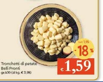 Galassia Belli pronti Tronchetti Di Patate offerta