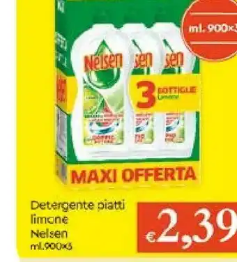 Galassia Nelsen Detergente Piatti Limone offerta