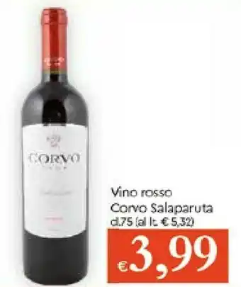Galassia Corvo Vino Rosso Salaparuta 75 Cl offerta