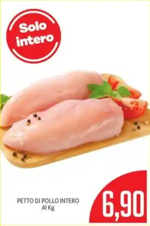 Supermercati Piccolo PETTO DI POLLO INTERO offerta