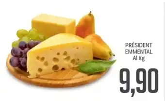Supermercati Piccolo PRÉSIDENT EMMENTAL offerta