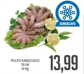 Supermercati Piccolo POLPO ARRICCIATO T6 IW offerta