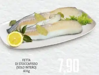 FETTA DI STOCCAFISSO (SOLO INTERO)