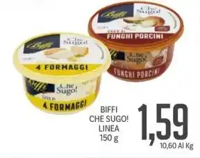 Supermercati Piccolo BIFFI CHE SUGO! LINEA 150 g offerta