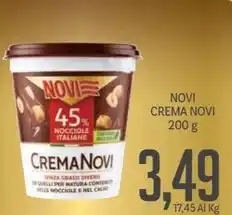 Supermercati Piccolo NOVI CREMA NOVI 200 g offerta