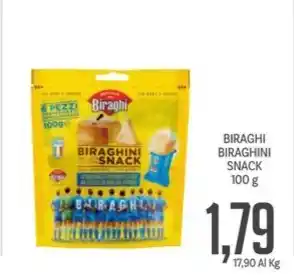 Supermercati Piccolo BIRAGHI BIRAGHINI SNACK 100 g offerta