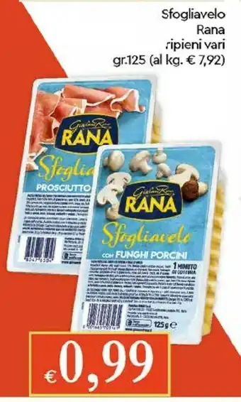 Galassia Rana Sfogliavelo Prosciutto Crudo 250 G(ml) offerta