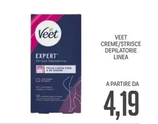 VEET CREME/STRISCE DEPILATORIE LINEA