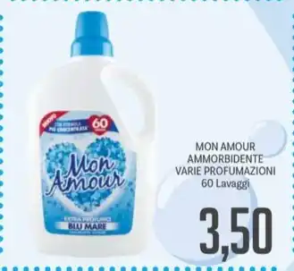 Supermercati Piccolo MON AMOUR AMMORBIDENTE VARIE PROFUMAZIONI 60 Lavaggi offerta