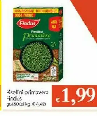 Galassia Findus Pisellini Primavera 450 G(ml) offerta