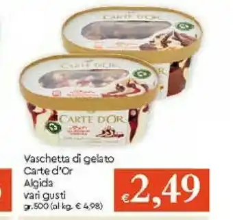 Galassia Algida Carte D'Or Gelato Affogato Al Cioccolato 500 G(ml) offerta