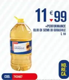 Adhoc PERFORMANCE OLIO DI SEMI DI GIRASOLE offerta
