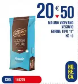 Adhoc MOLINO VIGEVANO VESUVIO FARINA TIPO "0" KG 10 offerta