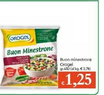 Galassia Orogel Buon Minestrone I Vegetali offerta