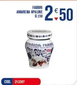 Adhoc FABBRI AMARENA OPALINE G 230 offerta