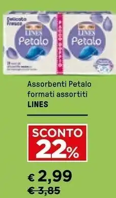 Iper La Grande Lines Petalo Assorbenti offerta